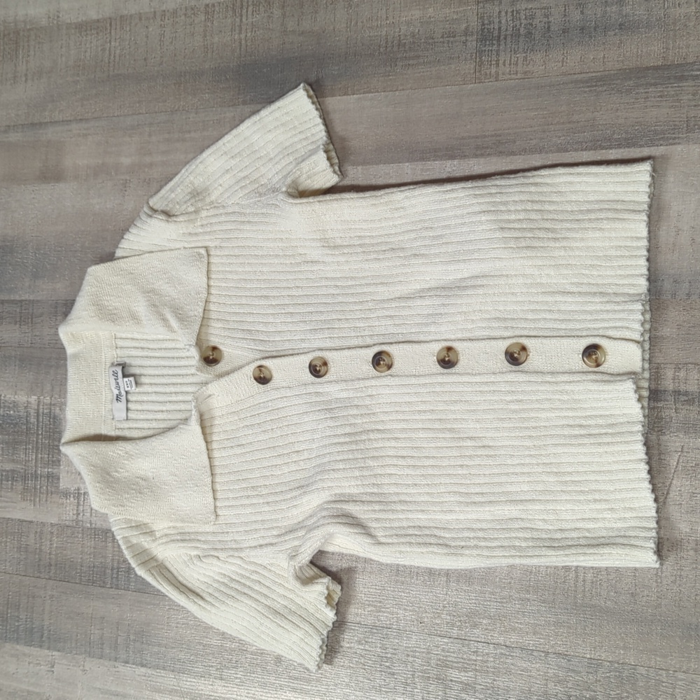 Brand new Madewell white sweaters top